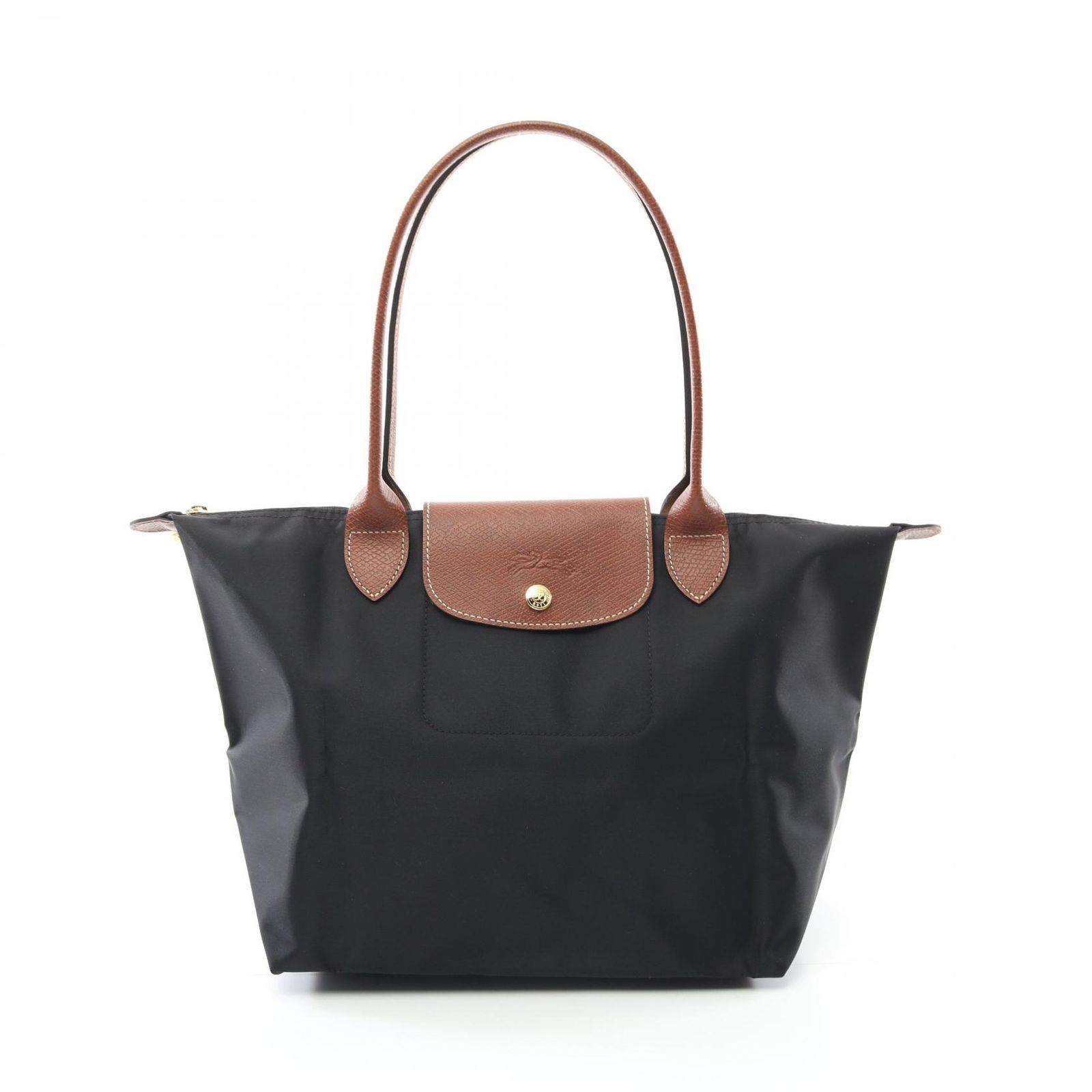 ロンシャン Longchamp トートバッグ LE PLIAGE ORIGINAL M ル プリアージュ オリジナル M L2605089001M ブラック キャンバス レザー ショルダーバッグ レディース