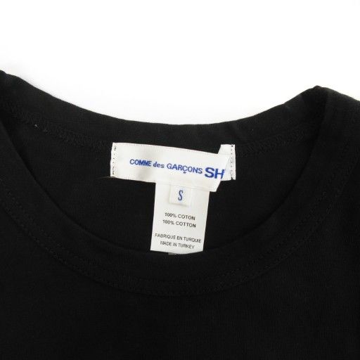 コムデギャルソン 半袖Tシャツ　黒　美品　S コムデギャルソン COMME des GARCONS WEAR YOUR FREEDOM TEE T