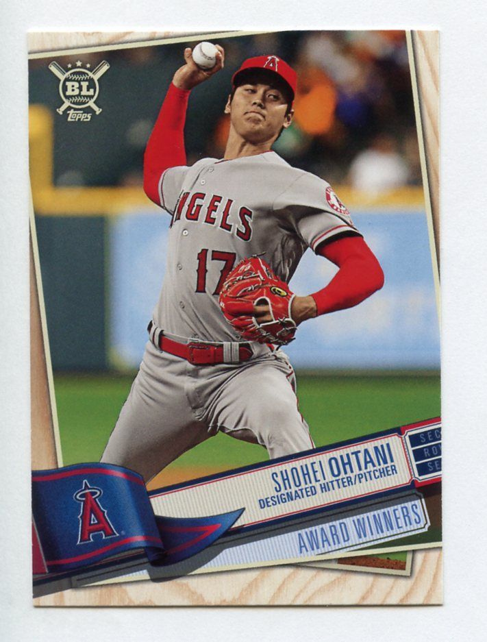 大谷翔平 2019 Topps Big League #380 新人王受賞記念 - メルカリ
