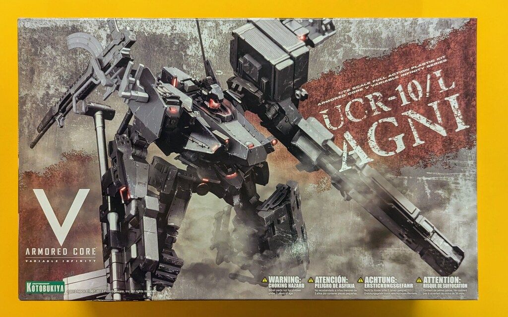 コトブキヤ アーマード・コア クリアランス V.I.シリーズ アグニ(UCR