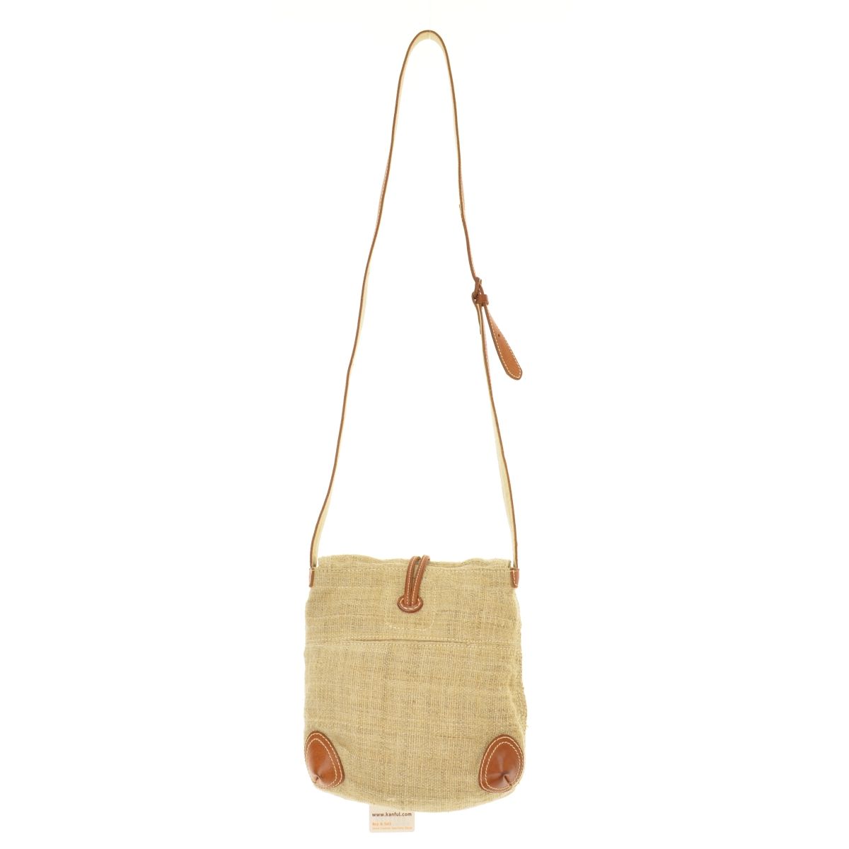 genten ヘンプ／ショルダーバッグ（ポシェット） genten ヘンプ／ショルダーバックポシェット - バッグ送料 無料