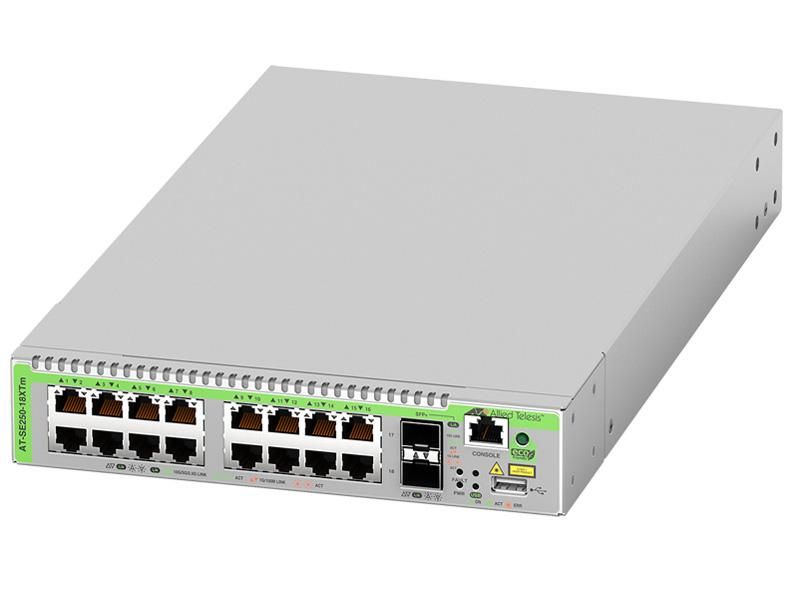 5営業日で発送 ALLIEDTELESIS アライドテレシス AT-SE250-18XTm-Z7 100 1 2.5 5 10GBASE-Tx16 SFP SFP スロットx2 デリバリースタンダード保守7年付 4937RZ7