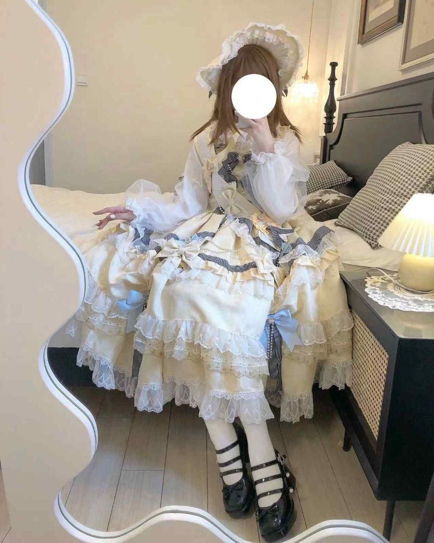 LT-369【新品】 lolita オリジナル 洋服 ロリータ ワンピース