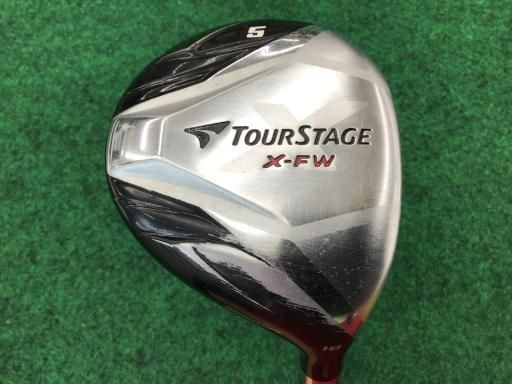 【中古】 ブリヂストン TOURSTAGE X-FW(2013) 5W フェアウェイウッド FW Tour AD GT-7 (フレックスS) メンズ 男性用 右利き 右用 Cランク ゴルフクラブ