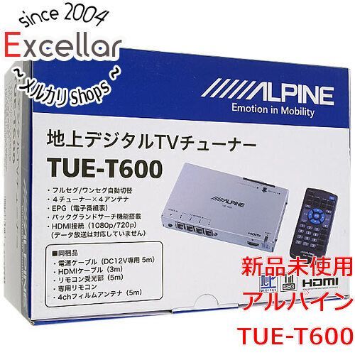bn 1 ALPINE HDMI出力 地上波デジタルチューナー TUE-T600