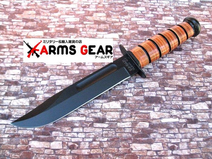【本物保証，品質保証】 ●● ケーバー フルサイズ USMCファイティングナイフ 直刃 5017 カイデックスシース KA-BAR【日本正規品】 (サバゲー) その他