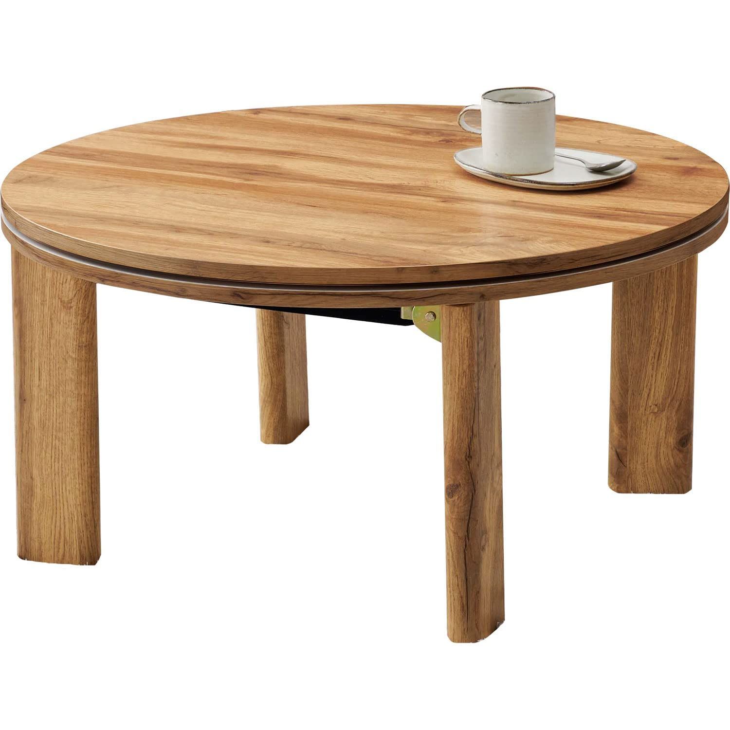 NITORI ニトリ 丸い テーブル インテリア 座卓 ちゃぶ台 80cm 食卓