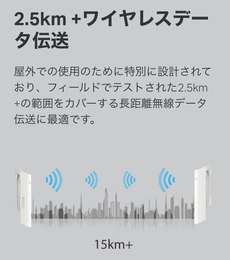 新品　お得な2個セット　tp-link 屋外無線　POE対応　アクセスポイント　室外用AP機 CPE510 無線アクセスポイント　長距離Wi-Fi　 中継器　無線LAN アクセスポイント　長距離Wi-Fi　TPLINK