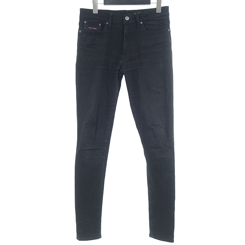定価3万 resound clothing ストレッチスキニー　ブラック　1 リサウンドクロージング/RESOUND CLOTHING LOAD DENIM
