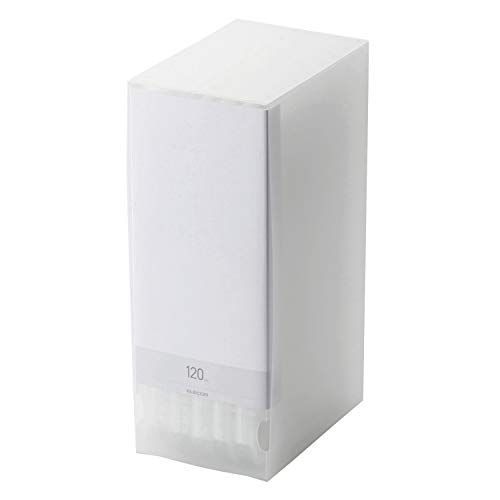 120枚収納_クリア_単品 エレコム ファイルケース BD CD 対応ファイルケース 120枚収納 クリア CCD-FB120CR