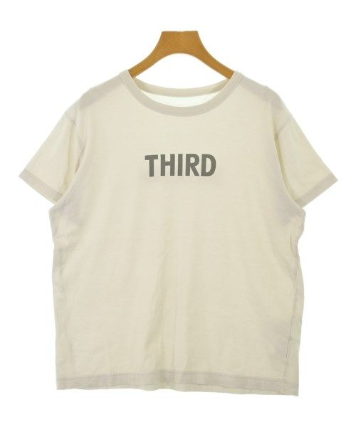 THIRD MAGAZINE Tシャツ・カットソー レディース サードマガジン 中古　古着 THIRD MAGAZINE（サードマガジン）Tシャツ・カットソー 白