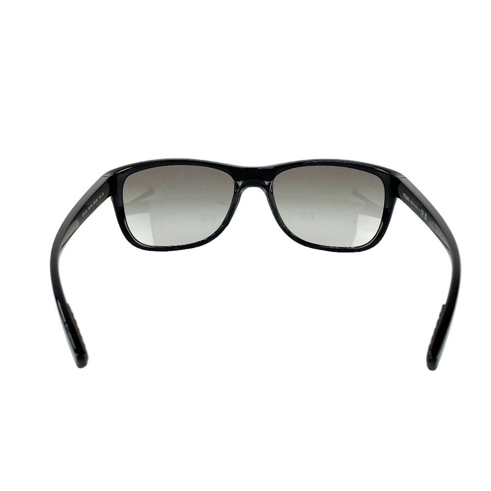 新同 プラダ サングラス 眼鏡 メガネ ロゴ ブラック 58 18 1AB-0A7 140 2N SPS12U 箱 21392 7