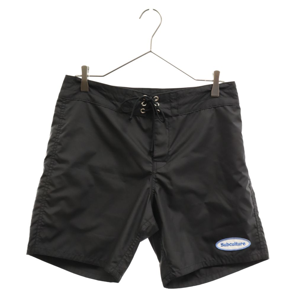 SUBCULTURE SC サブカルチャー　ナイロン　サーフ　ショーツ　サイズ3 NYLON SURF SHORTS / NAVY×WHITE – SC WEB STORE