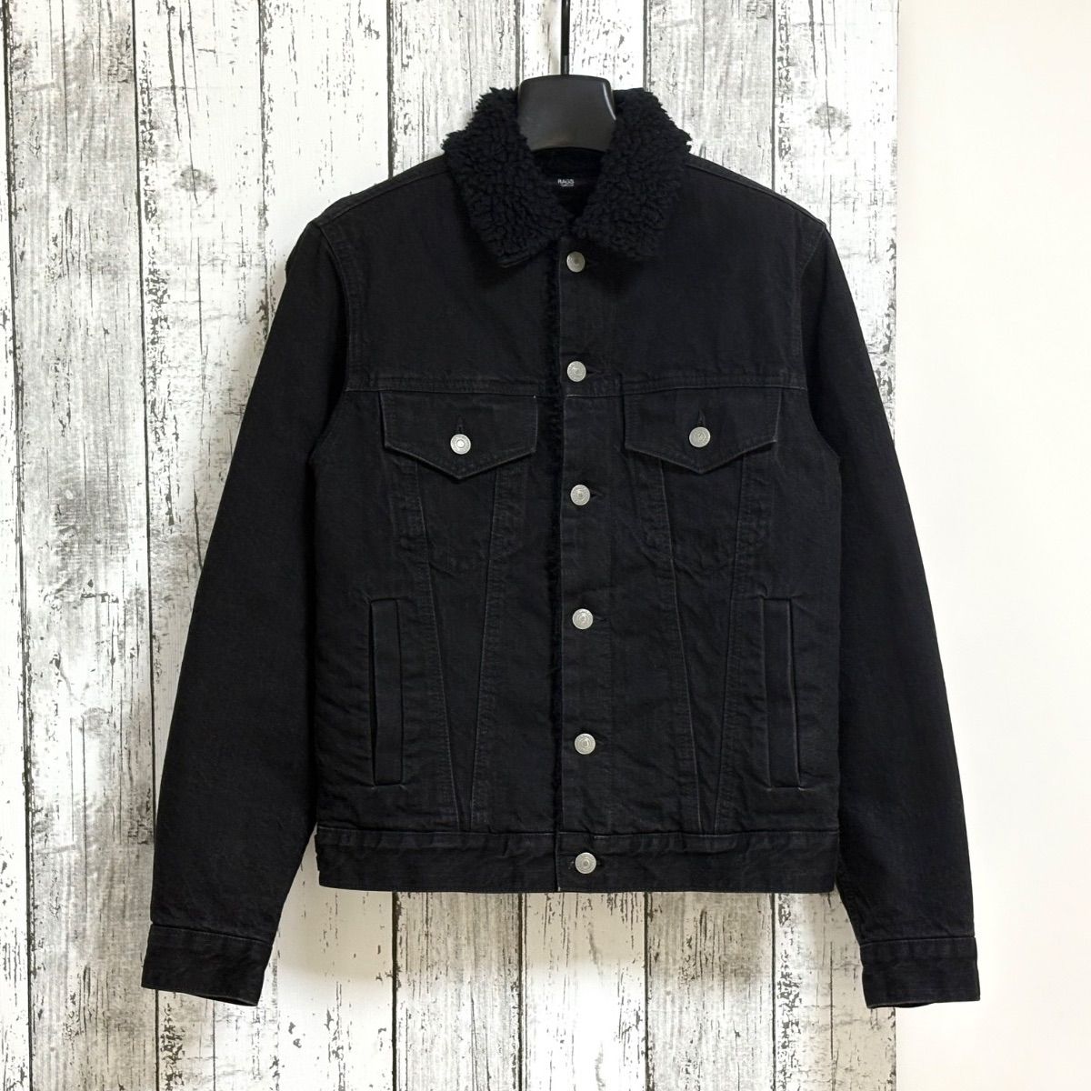 ラグスマックレガー ボア ジャケット S デニム ブルゾン Rags