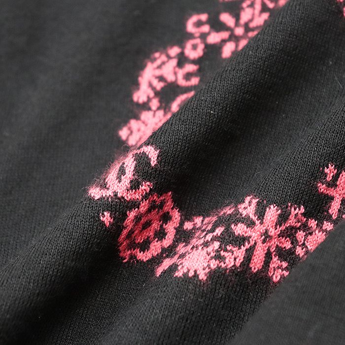 美品】シャネル P70786 ドッキング タートルネック プルオーバー 美品】シャネル P70786 ドッキング タートルネック プルオーバー