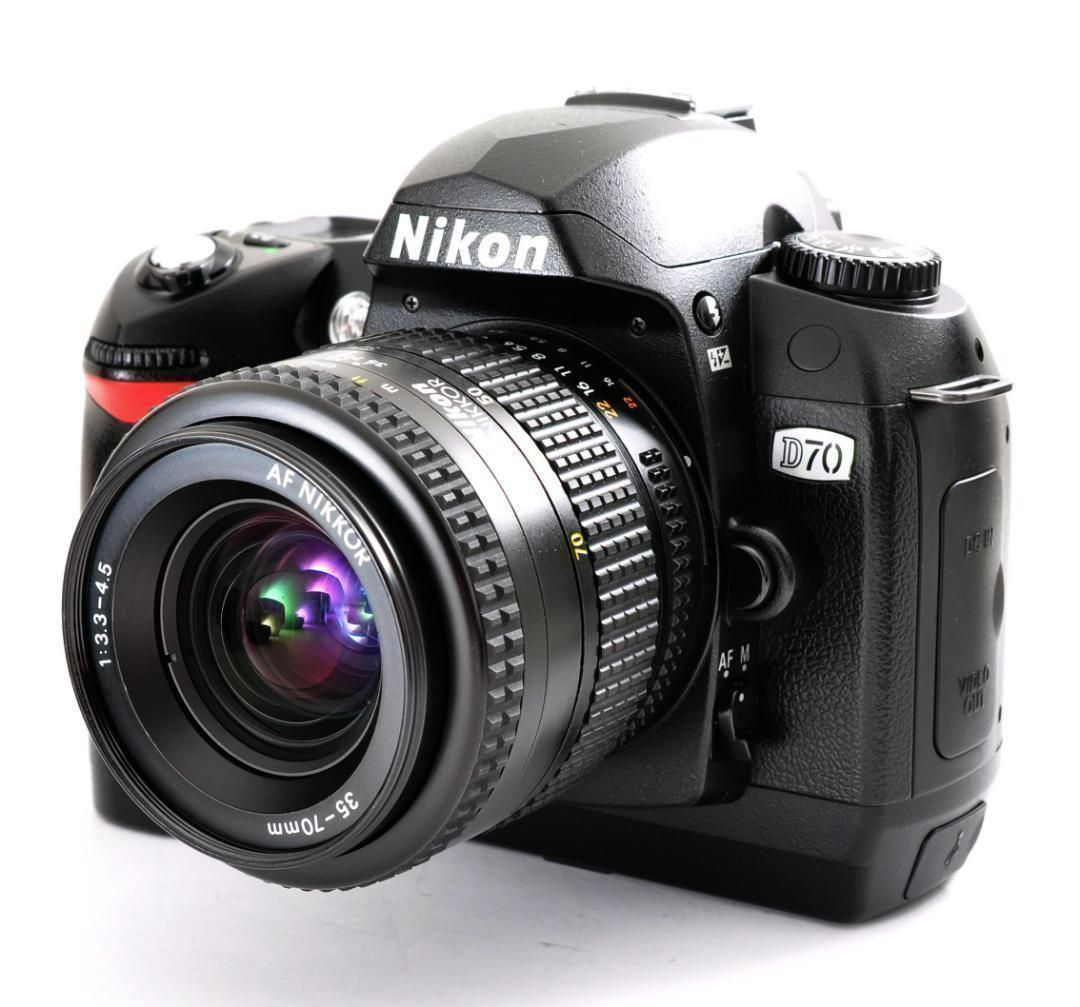 Nikon 一眼を始めませんか！ニコン 一眼カメラ D70 レンズセット