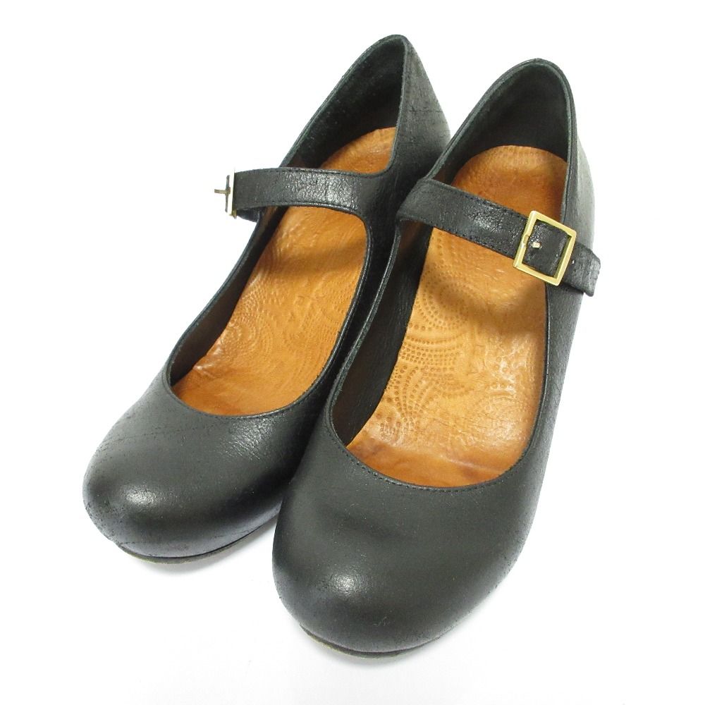 良品 CHIE MIHARA チエミハラ レザー メリージェーン ハイヒール