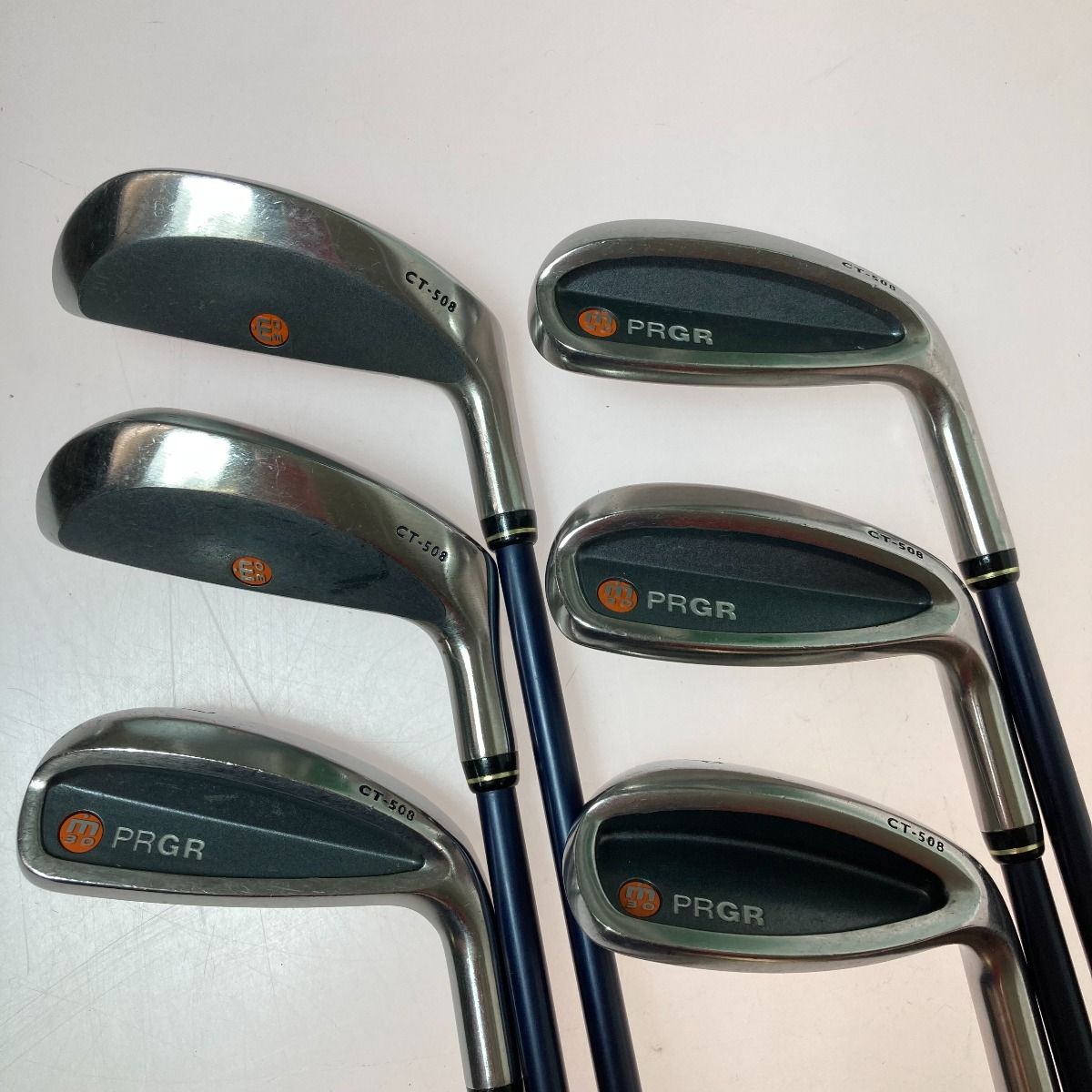PRGR CT-508 レディース アイアン 6本セット5-9.S 右 M30 PRGR CT-508 レディース アイアン 6本セット5-9.S 右 M30 PRGR