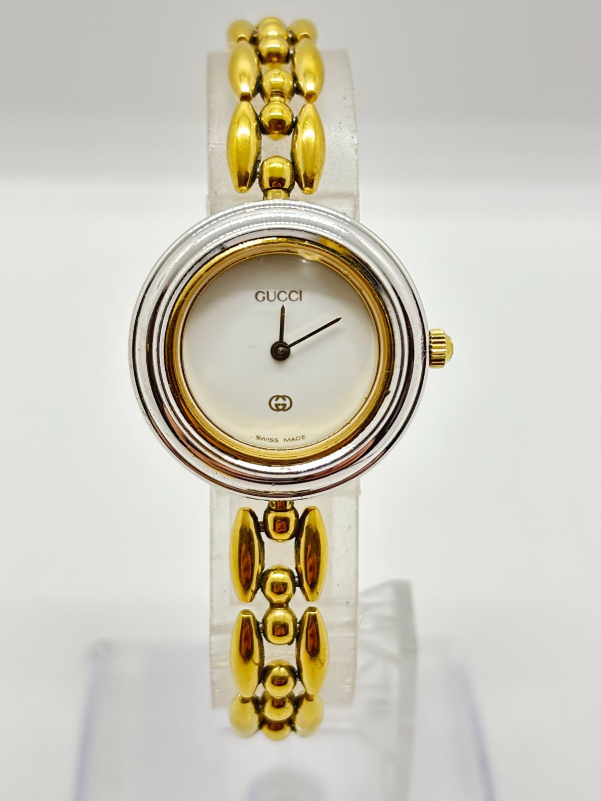 稼働品】GUCCI Change Bezel グッチ チェンジベゼル クォーツ