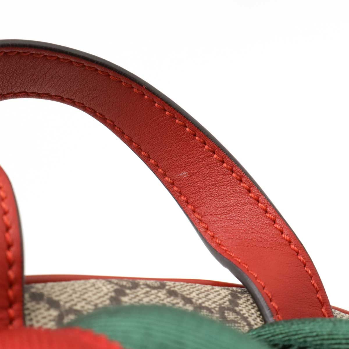 グッチ GGスプリーム フラワーハート PVCレザーリュック GUCCI - GUCCI グッチ GGスプリーム バックパック リュック