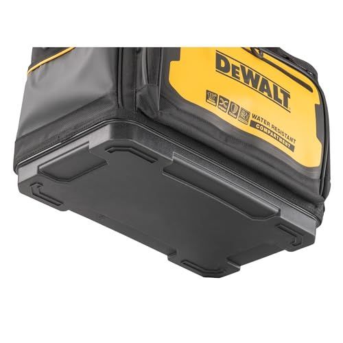 デウォルト(DeWALT) ワイドオープン型バッグ 撥水 撥塵 耐久性 収納