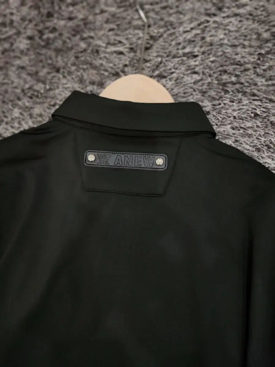 ANEW ゴルフ ブラック 長袖 Tシャツ