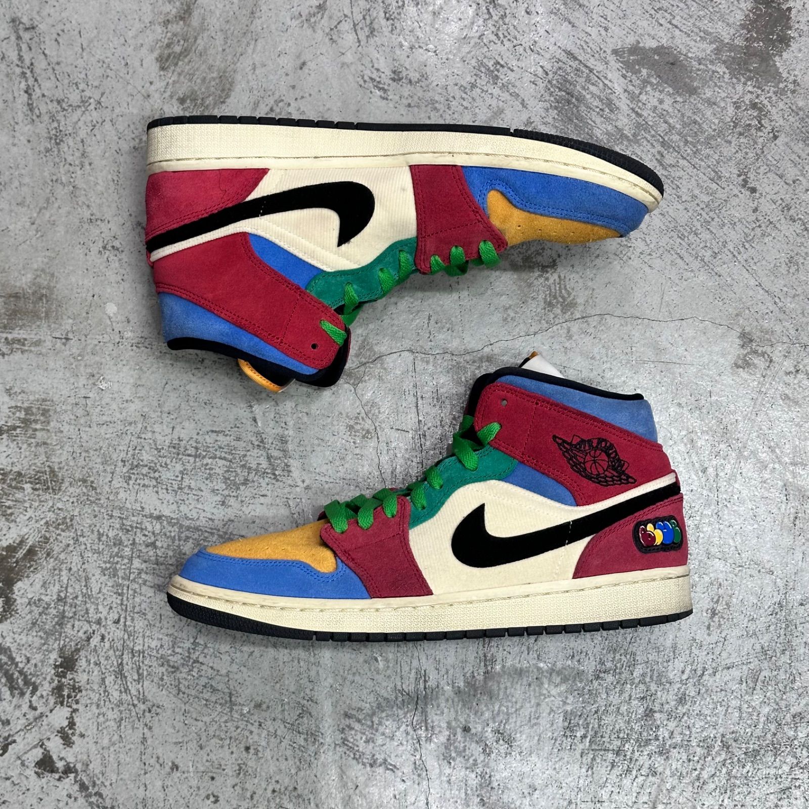 NIKE ナイキ ×BLUE THE GREAT AIR JORDAN 1 MID FEARLESS MULTI CU2805 