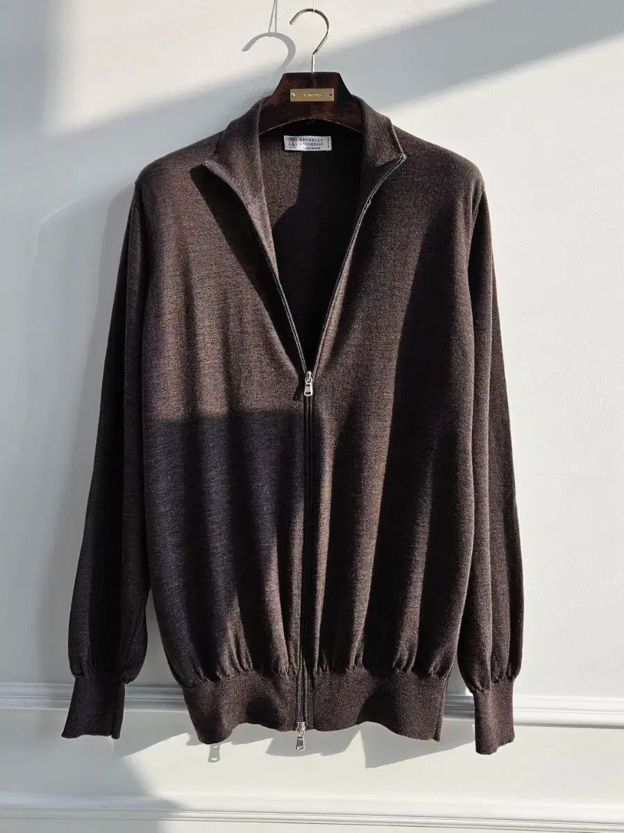 ブルネロ BRUNELLO CUCINELLI ブルネロクチネリ ツーウェイ ジップアップ ハイネック カーディガン