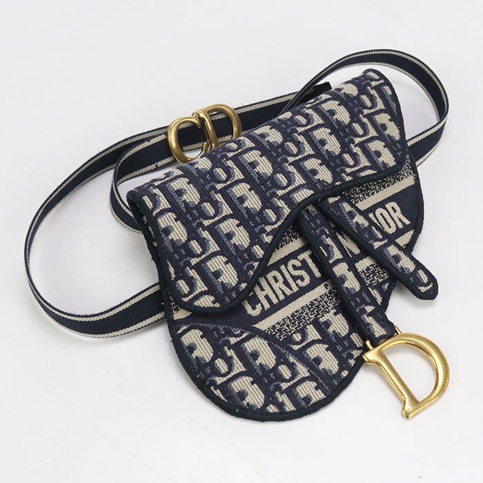 DIOR ディオール ベルトバッグ サドル ボディバッグ|ジャガード レディース