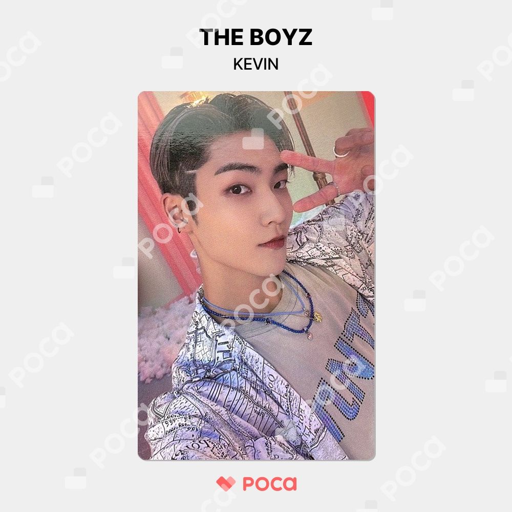 THE BOYZ ケビン トレカ BE AWARE 公開放送 公式 トレカ - メルカリ
