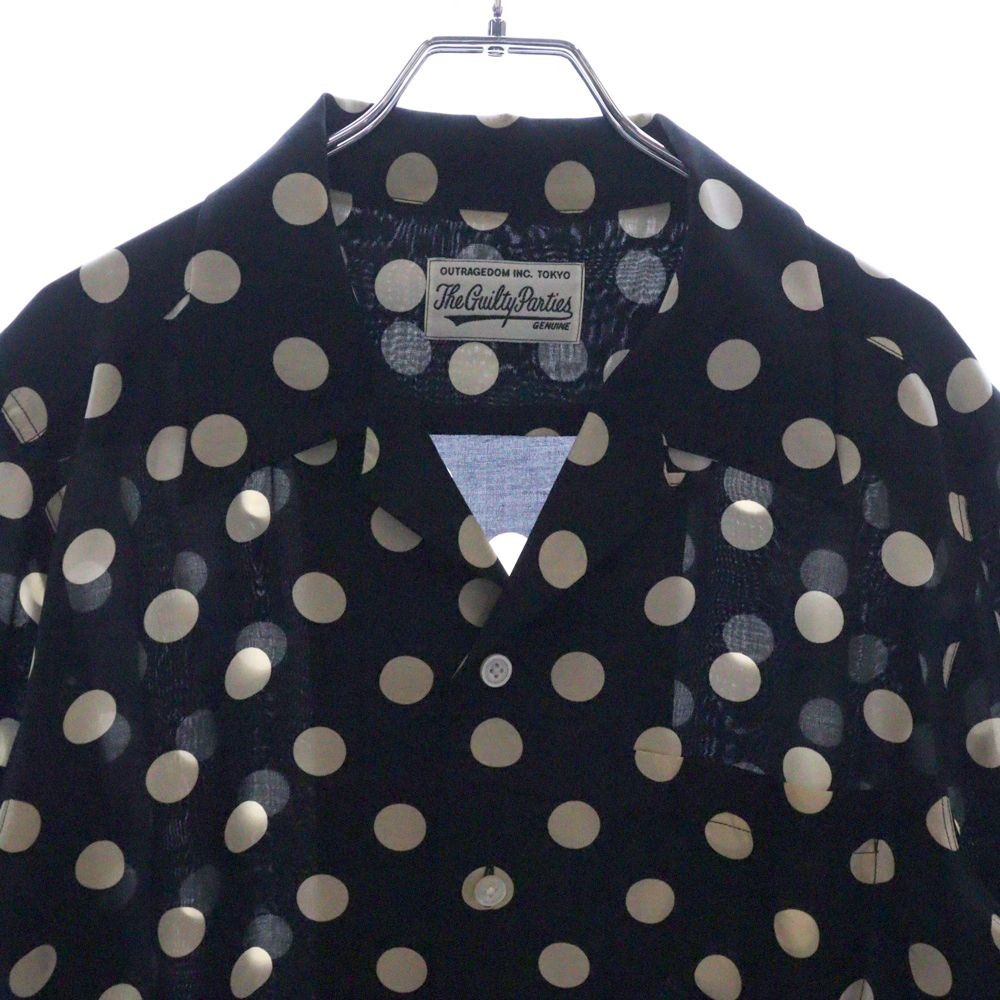 WACKO WACKO MARIA (ワコマリア) 12AW DOTS OPEN COLLAR SHIRT