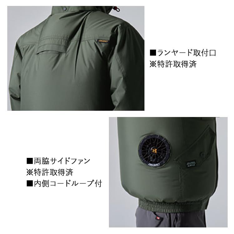 BURTLE バートル　AIRCRAFT BURTLE AC2034 バートル AIRCRAFT エアークラフト 2024 春夏