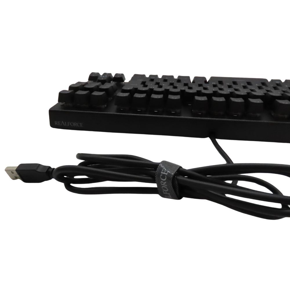 REALFORCE GX1 30g荷重ブラック X1UC13 [有線 /USB] ゲーミングキーボード REALFORCE GX1 30g荷重(英語配列) ブラック
