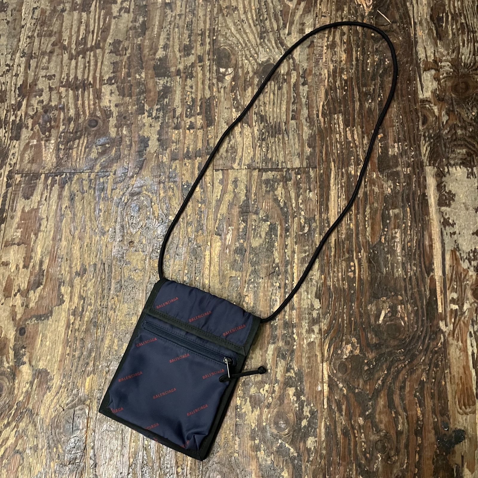 BALENCIAGA バレンシアガ ポーチ ダークネイビー 【代官山03】