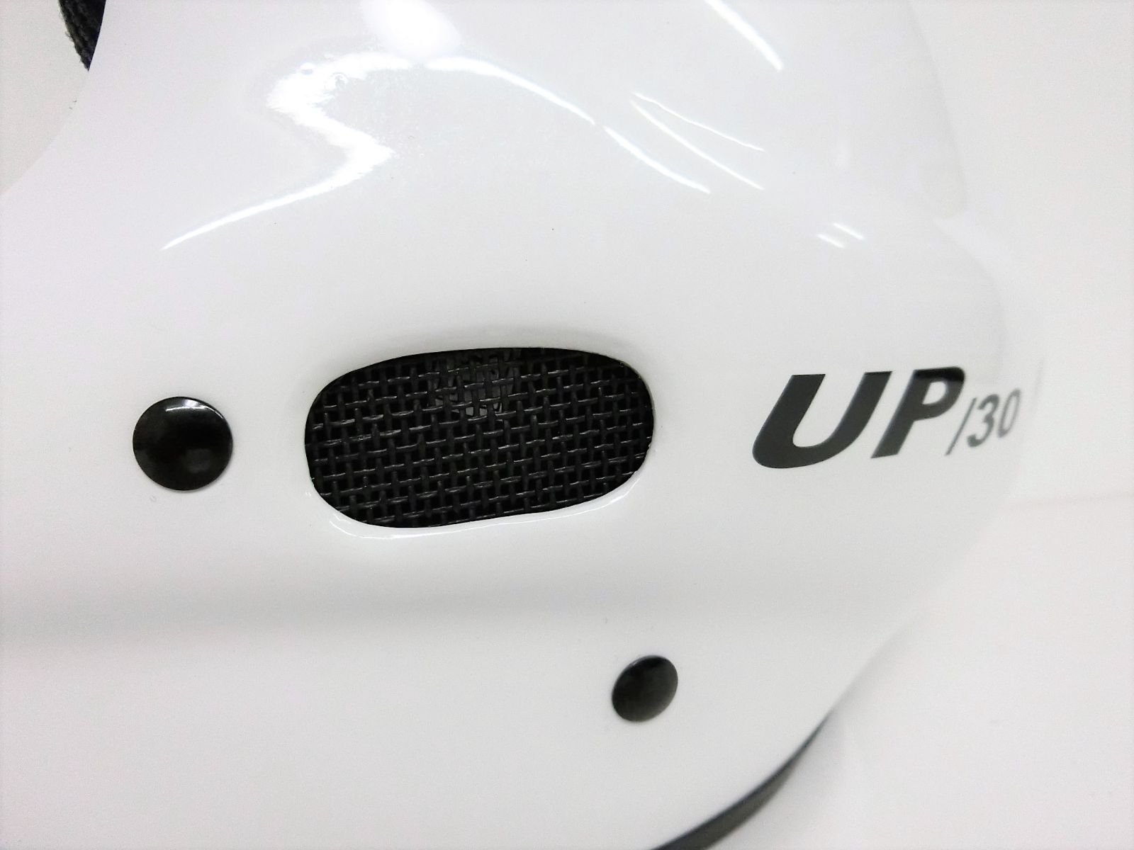 【未使用アウトレット】 パラグライダー用ヘルメット UP/30 ホワイト L 未使用アウトレット】 パラグライダー用ヘルメット UP/30