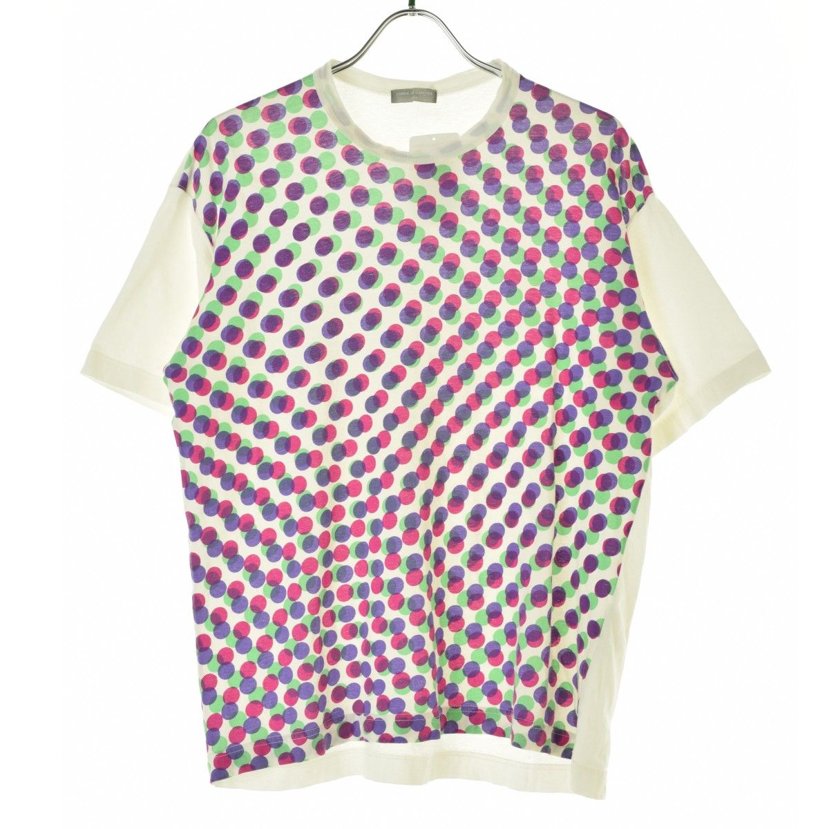 【COMMEdesGARCONSHOMME】AD2000 ドット半袖Tシャツ