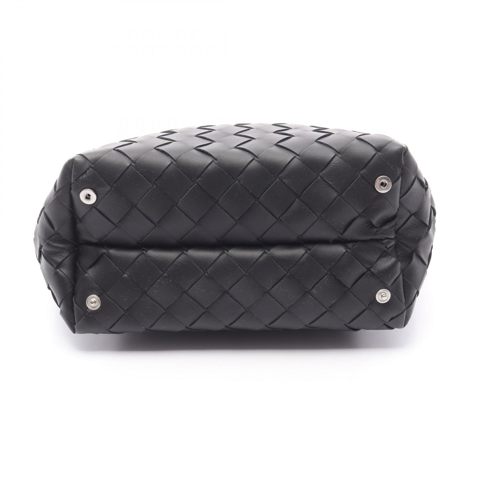 【BOTTEGA VENETA】イントレッチオ ブラック レザーポーチ 24PF new/BOTTEGA VENETA イントレッチオレザーポーチ Bag Black