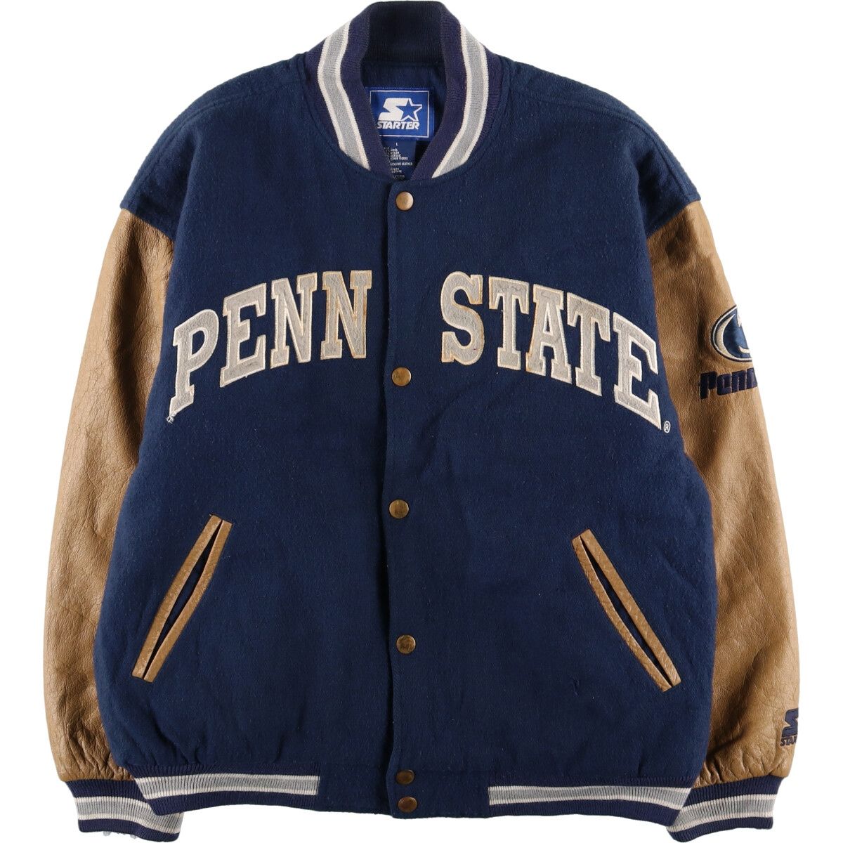 USA製　vintage スタージャケット 古着 90年代 スターター Starter PENN STATE ペンシルベニア州立