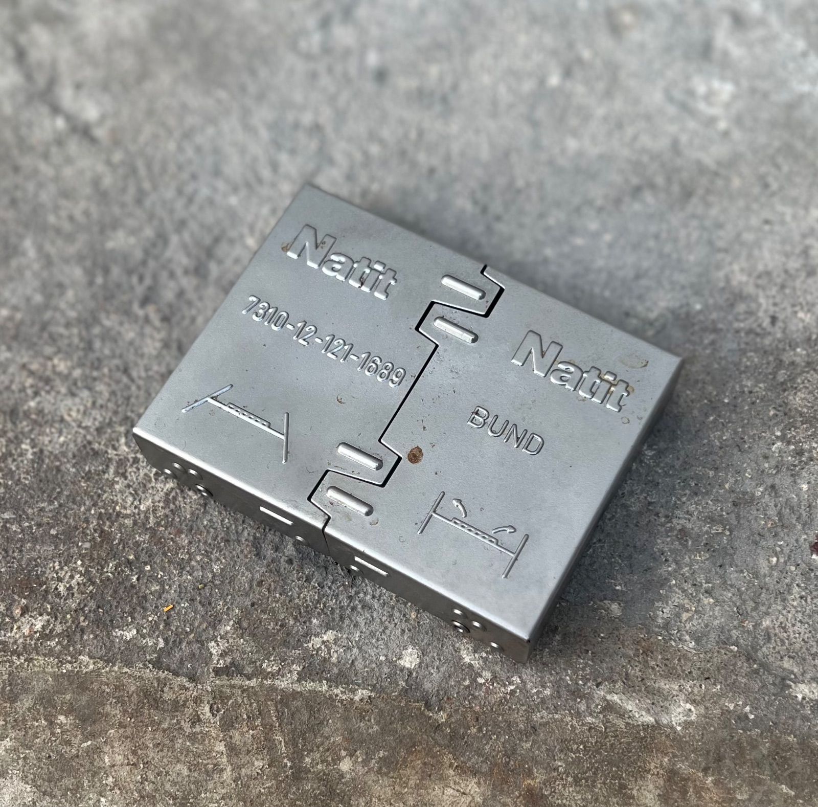 ドイツ軍 ナチストーブ　ポケットストーブ