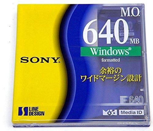 送料無料❗️ 新品　DHD 5.9 3DX EPS SONY EDM-640CDF(Windowsフォーマット済3.5インチMOディスク