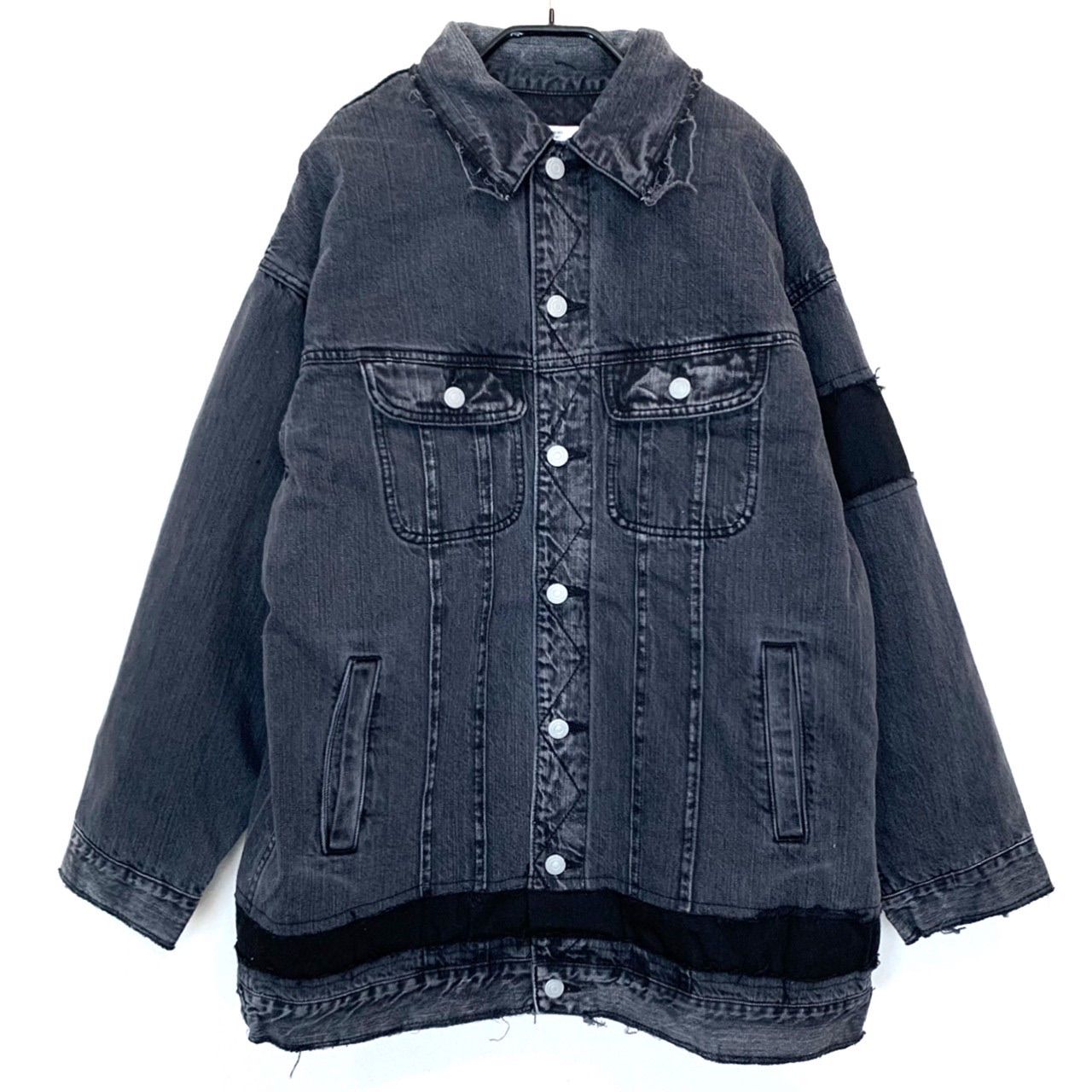 nano universe西川ダウン ×秋元梢 ×野口強 デニムジャケット 今