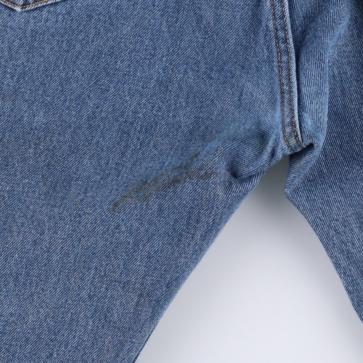 テーパードデニムパンツ