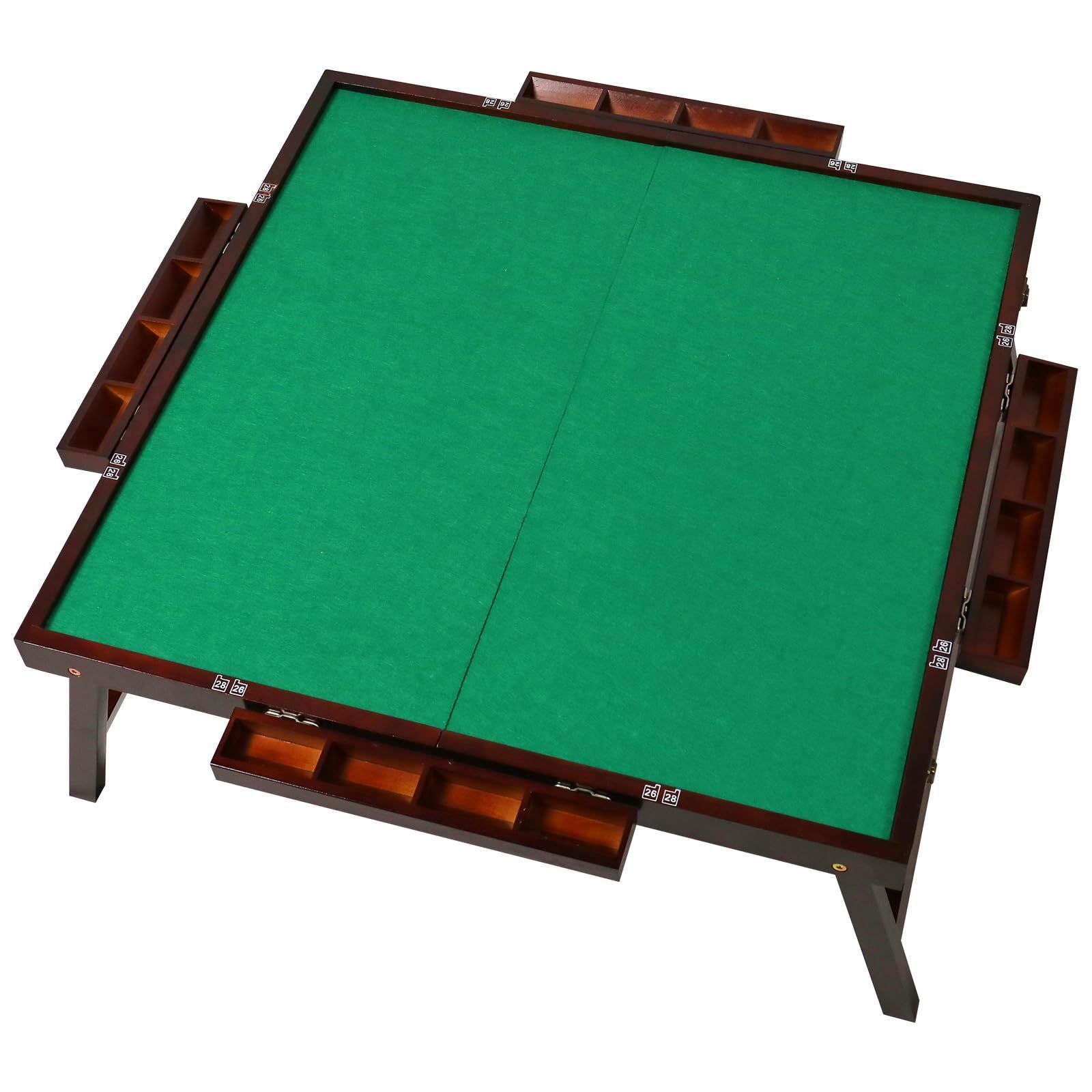 ロノゲノム マットにも座卓にもなる 麻雀卓 点棒入れ 折りたたみ 予備マット付属 70cm×70cm