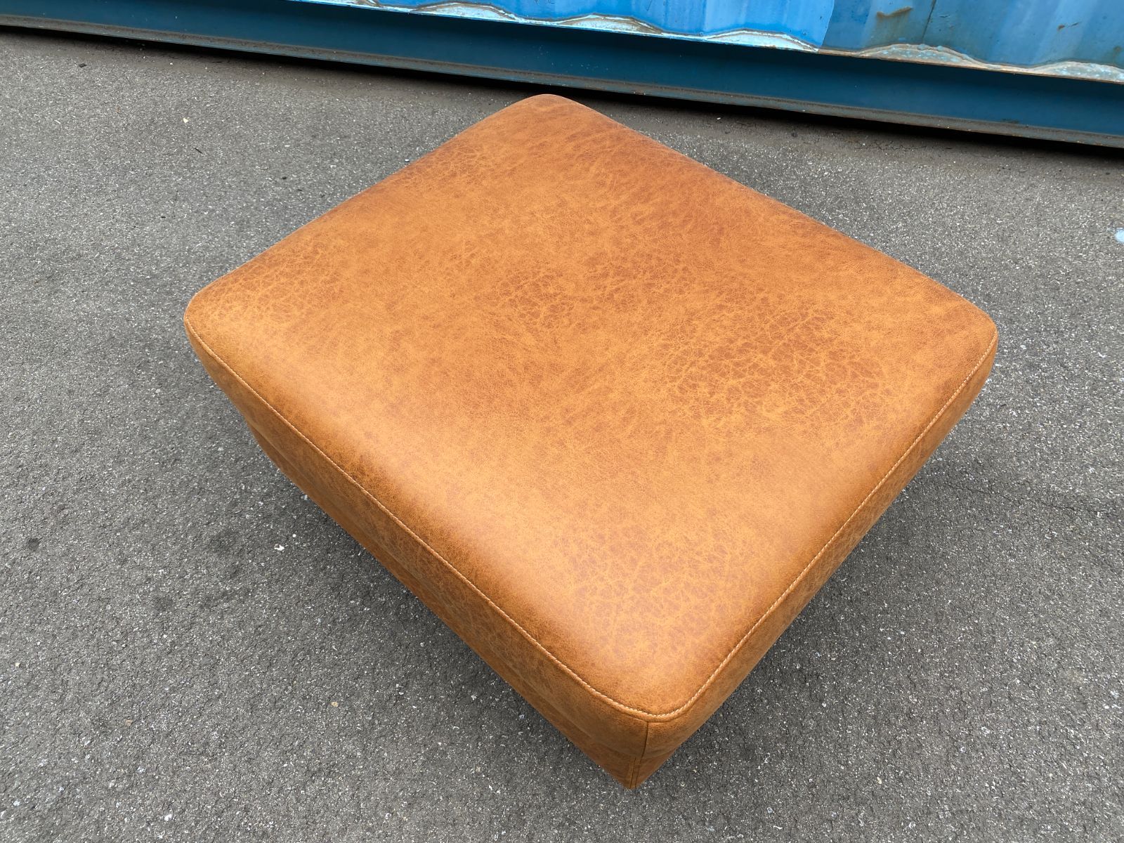 □美品 オットマン RELAXFORM キャメル レザーテックス□② 美品