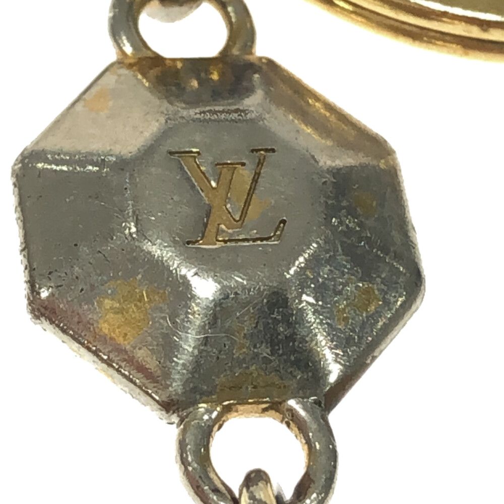 LOUIS VUITTON (ルイヴィトン) ポルト・クレ LVファセット ゴールド