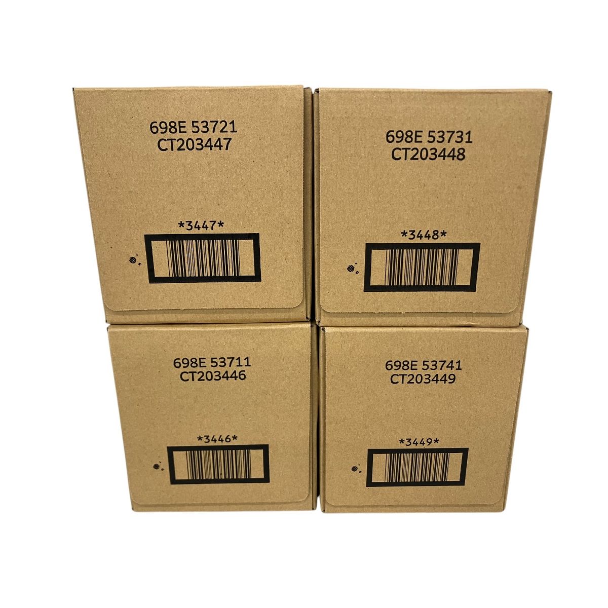 FUJIFILM CT203446/CT203447/CT203448/CT203449 純正トナー 4色セット