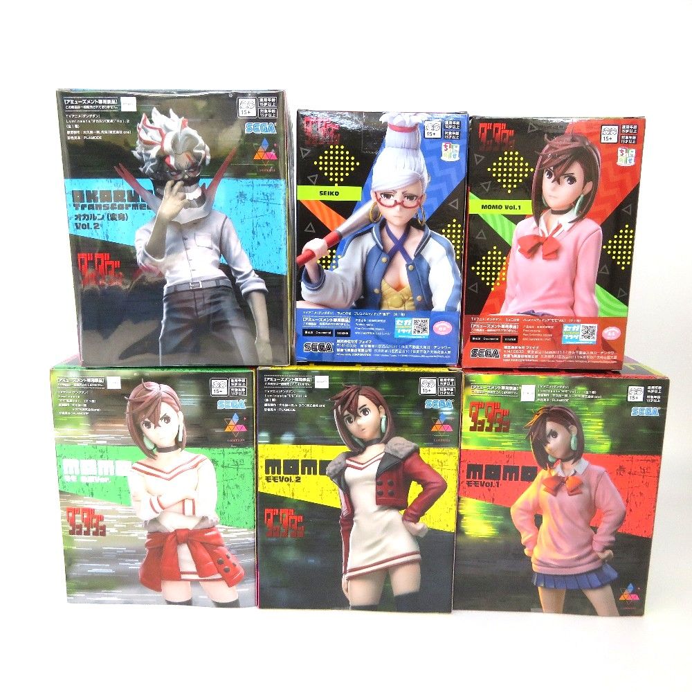 ダンダダン フィギュア まとめ売り 未開封 「ダンダダン」 6体 フィギュア まとめ売り SEGA セガ