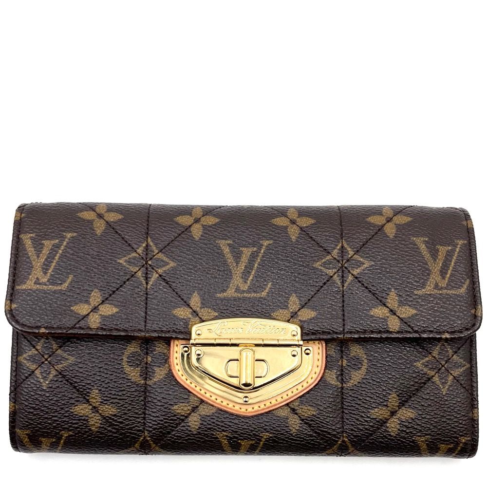 LOUIS VUITTON ルイヴィトン エトワール ポルトフォイユ サラ ブラウン ...