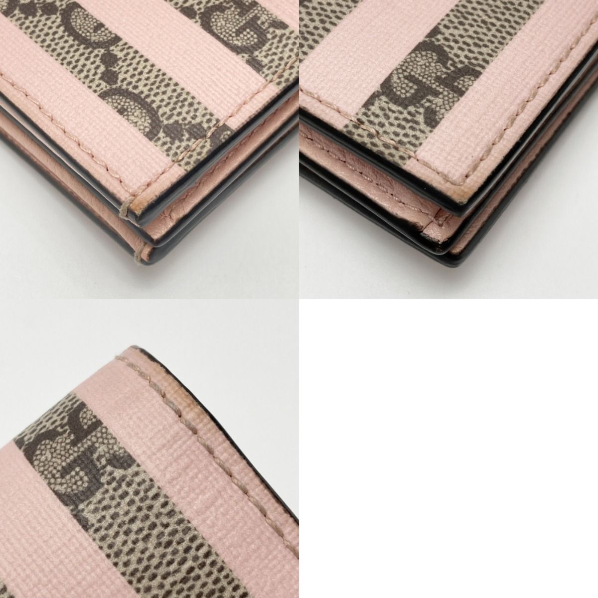 GUCCI グッチ GGスプリーム 2つ折り カードケースウォレット GUCCI グッチ GGスプリーム 2つ折り カードケースウォレット