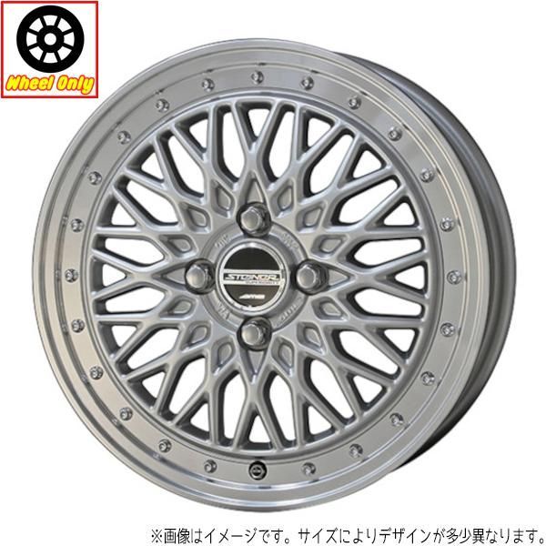 ジムニーシエラ JB74 純正スチールホイール スタッドレスセット 4本
